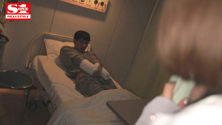 ナースコールはチ・ク・ビ・ナ・メのサイン 何度も射精させてくれる舐めずりペロペロ痴女ナース 河北彩花 4枚目